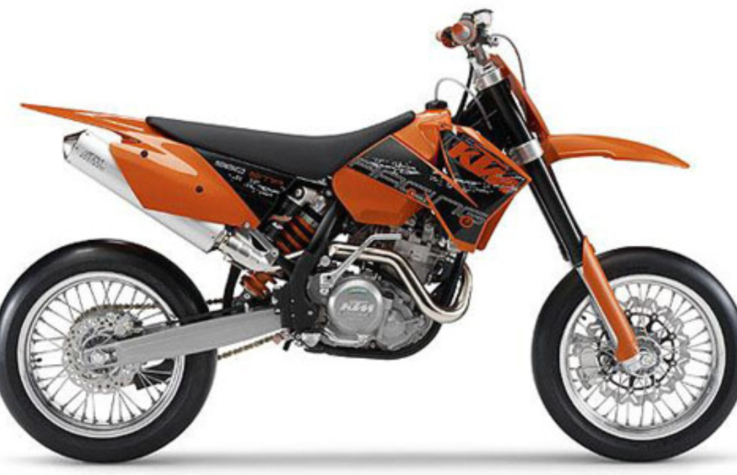 Soporte para KTM 540 SXS AÑO 2001-2006