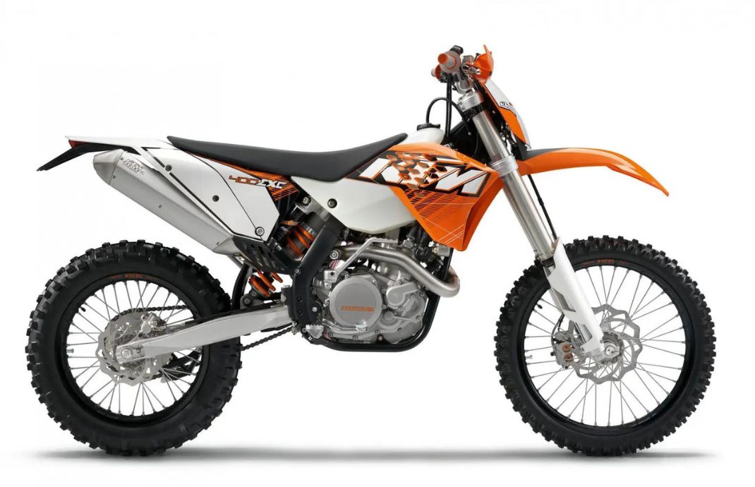 Soporte para KTM 400 EXC AÑO 2000-2011