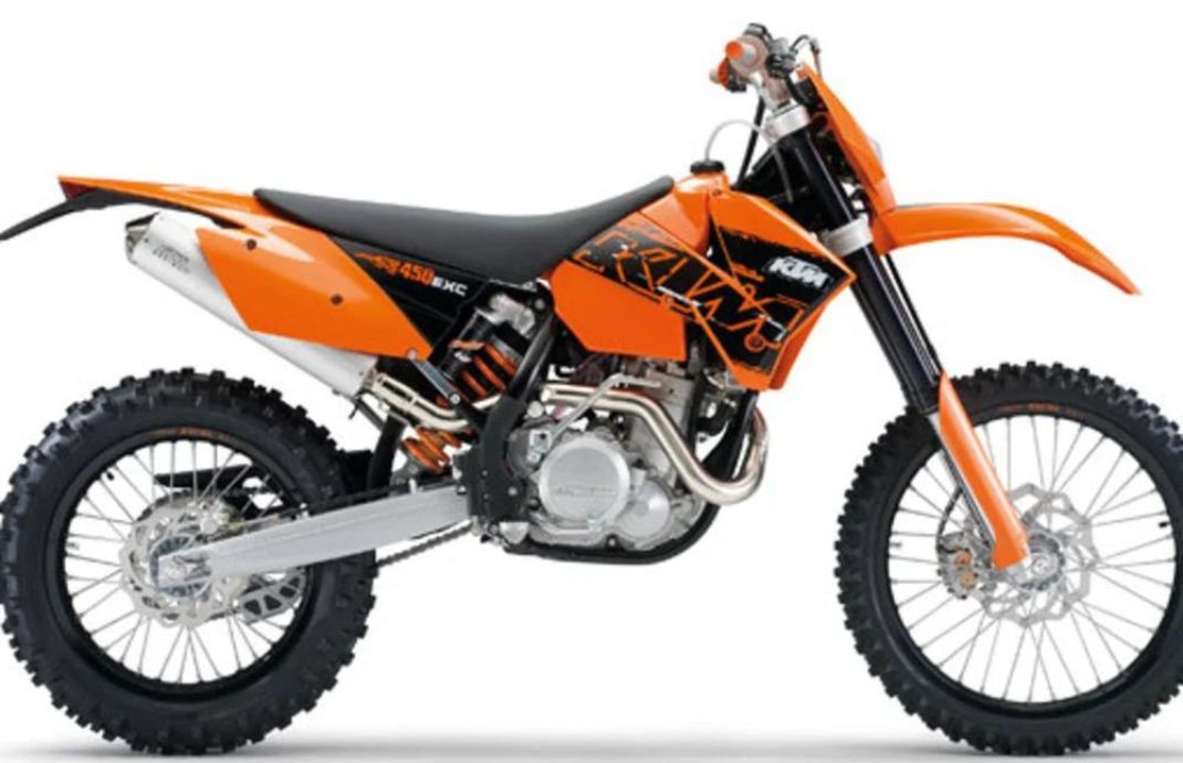 Soporte para KTM 450 XC AÑO 2007