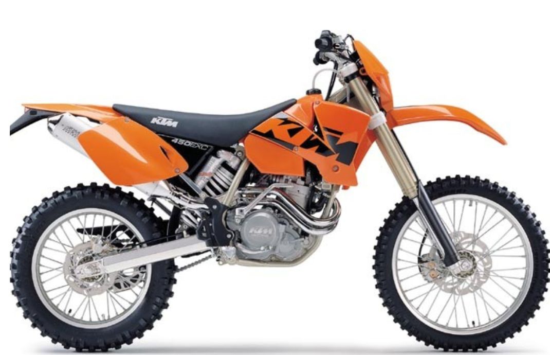 Soporte para KTM 520 EXC AÑO 2001-2002