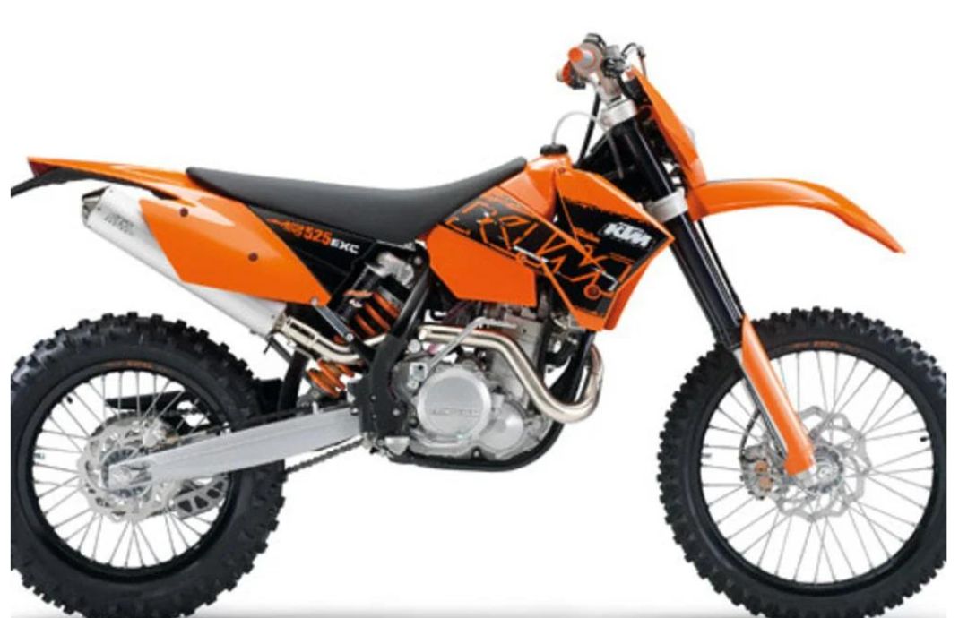 Soporte para KTM 525 EXC AÑO 2004-2007