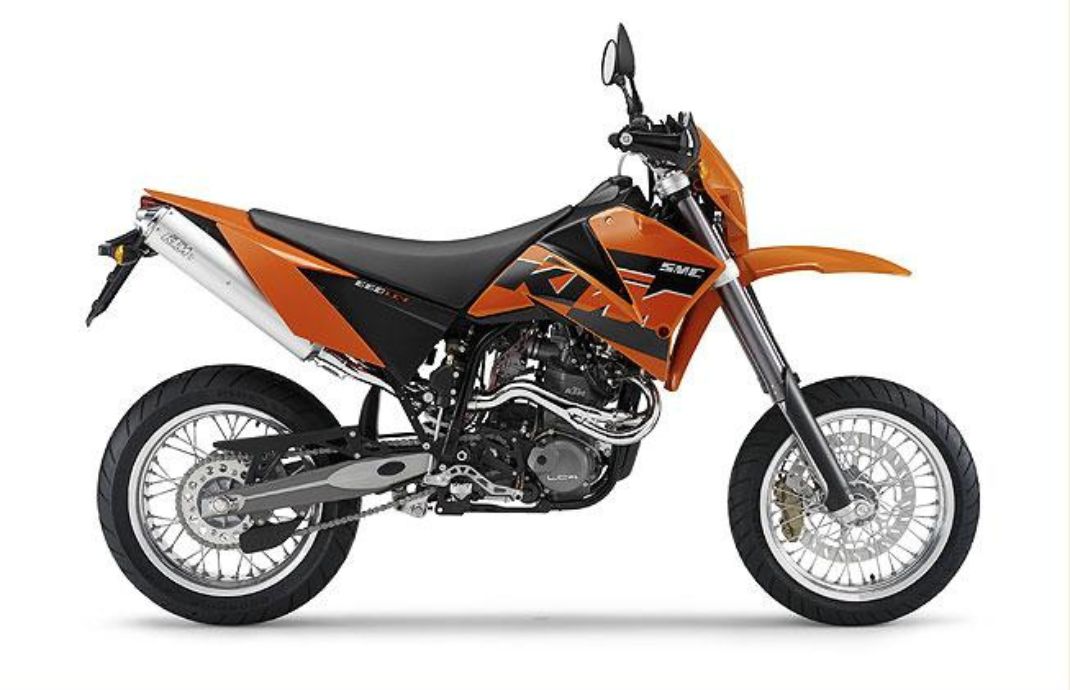 Soporte para KTM 660 SMC AÑO 2003-2006