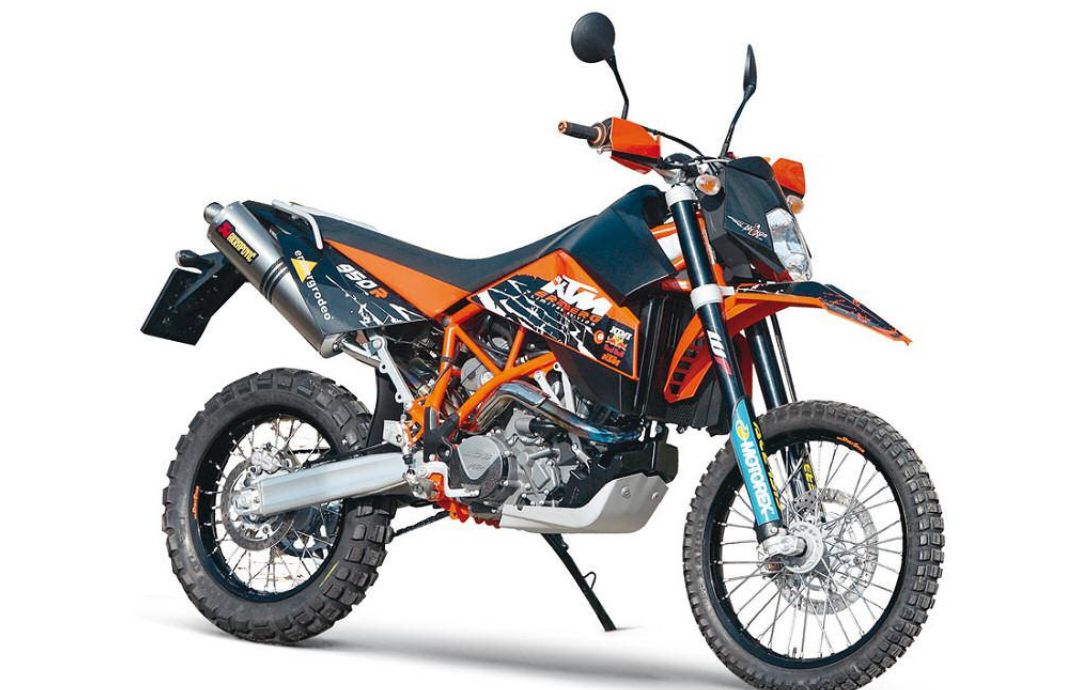 Soporte para KTM 950 SUPER ENDURO AÑO 2006-2008