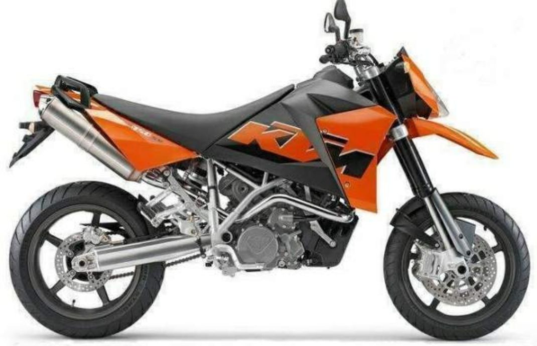 Soporte para KTM 950 SUPERMOTO AÑO 2005-2008