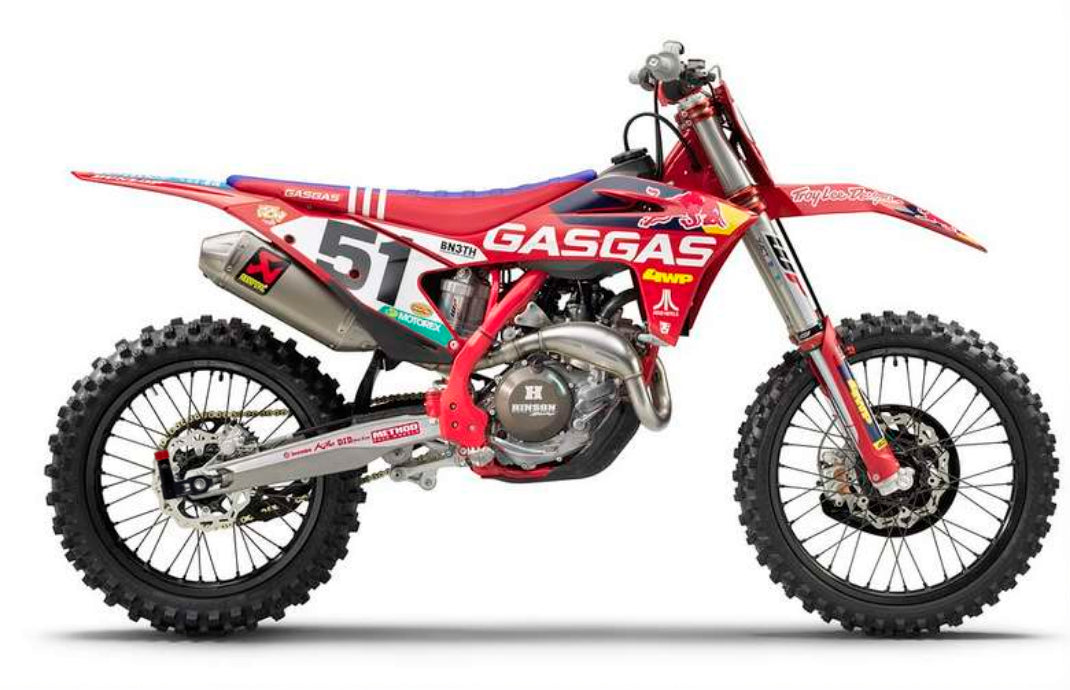 Kit GASGAS MC 450 F TROY LEE DESIGNS AÑO 2024