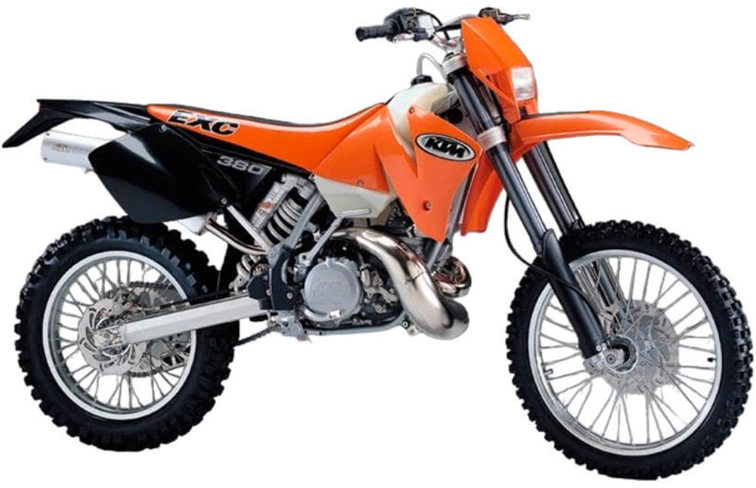 Support for KTM 380 EXC YEAR 2000-2001