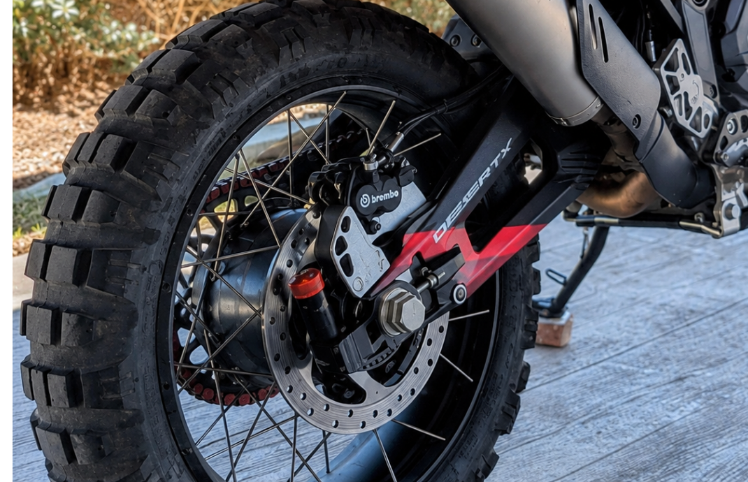OVERSUSPENSION INSTALADO EN DUCATI DESERT