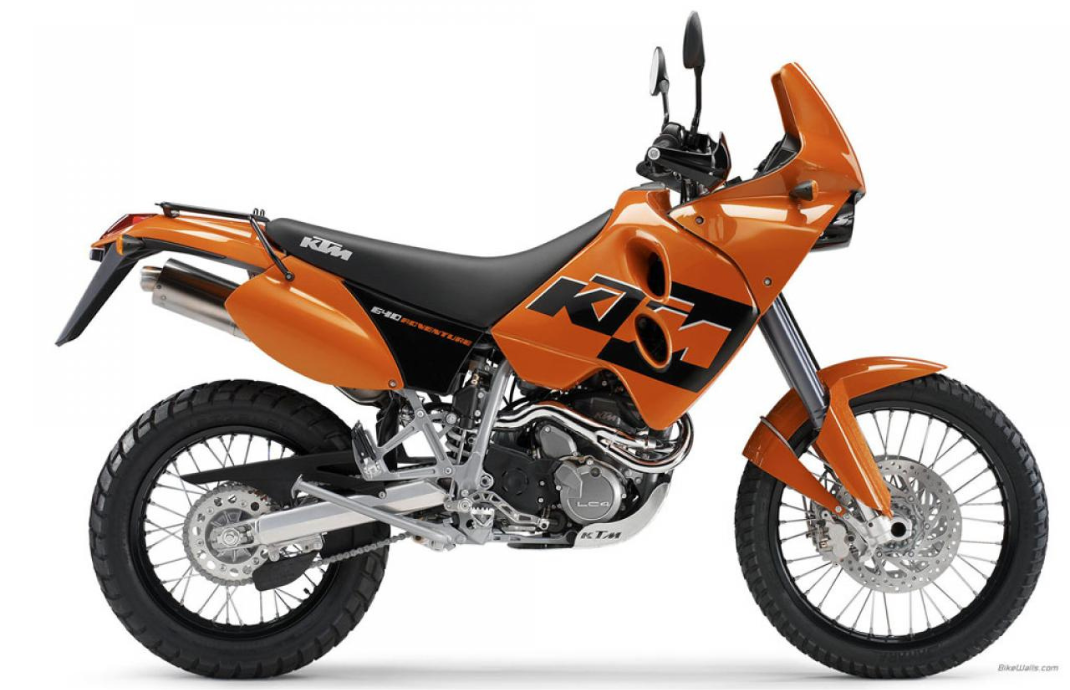 Soporte para KTM 400 LS-E AÑO 2004-2005