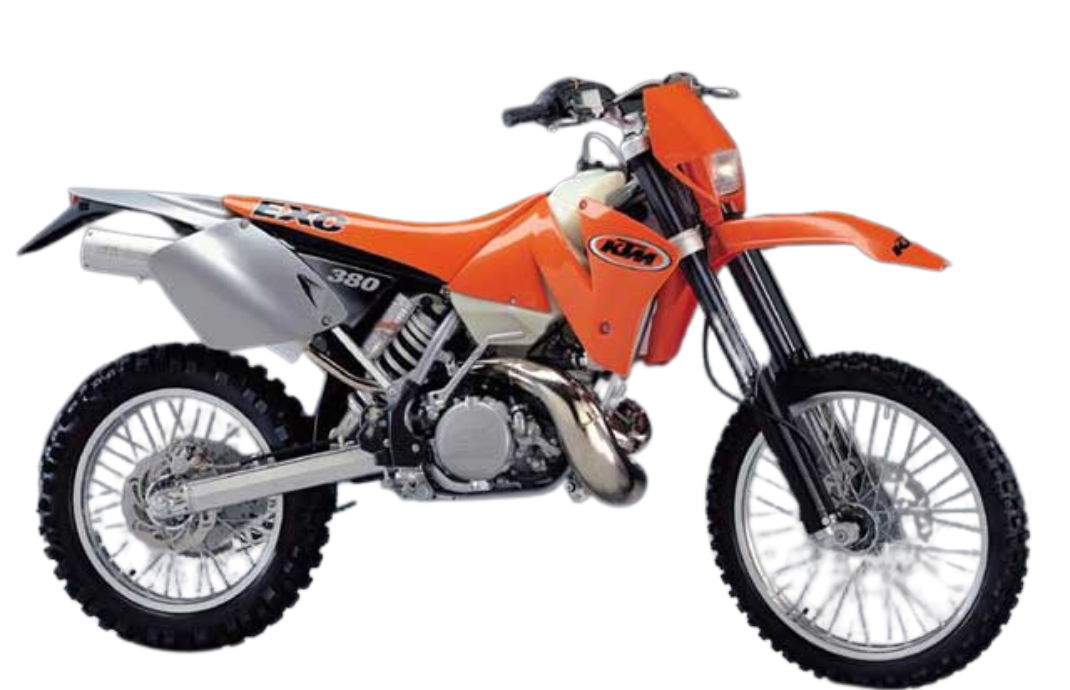 Soporte para KTM 380 EXC AÑO 2000-2001