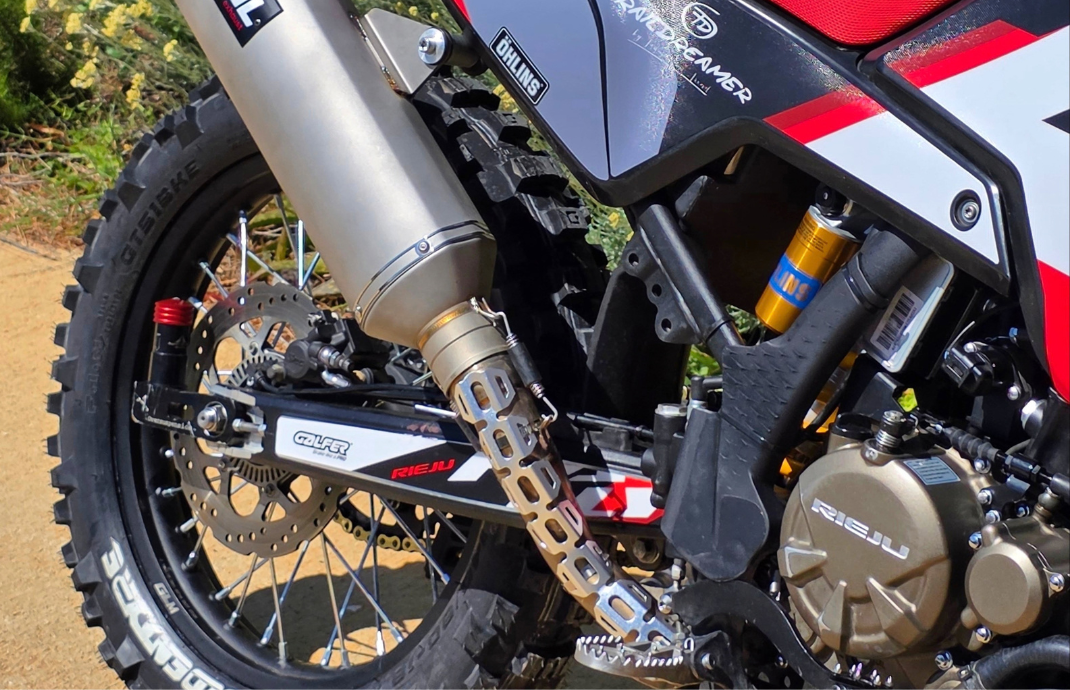RIEJU 307 RALLY R AÑO 2026-2027 compatible con Oversuspension – elimina el rebote de la rueda